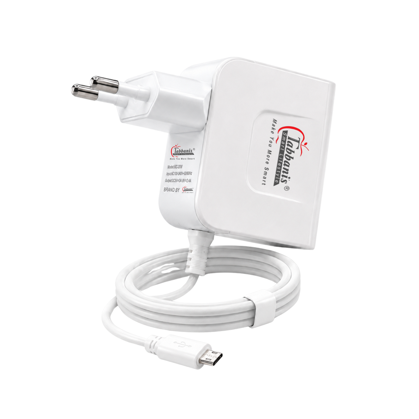 CH-020 3.4A | ANDROID V8 CHARGER