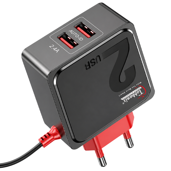 V8 | CH-908 | 2USB CHARGER