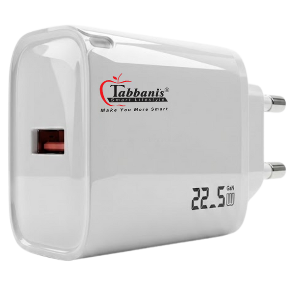 AD-022 22.5W | TYPE'C' CABLE | ALL PROTOCOL SUPER FAST SUPPORT ADAPTER CHARGER