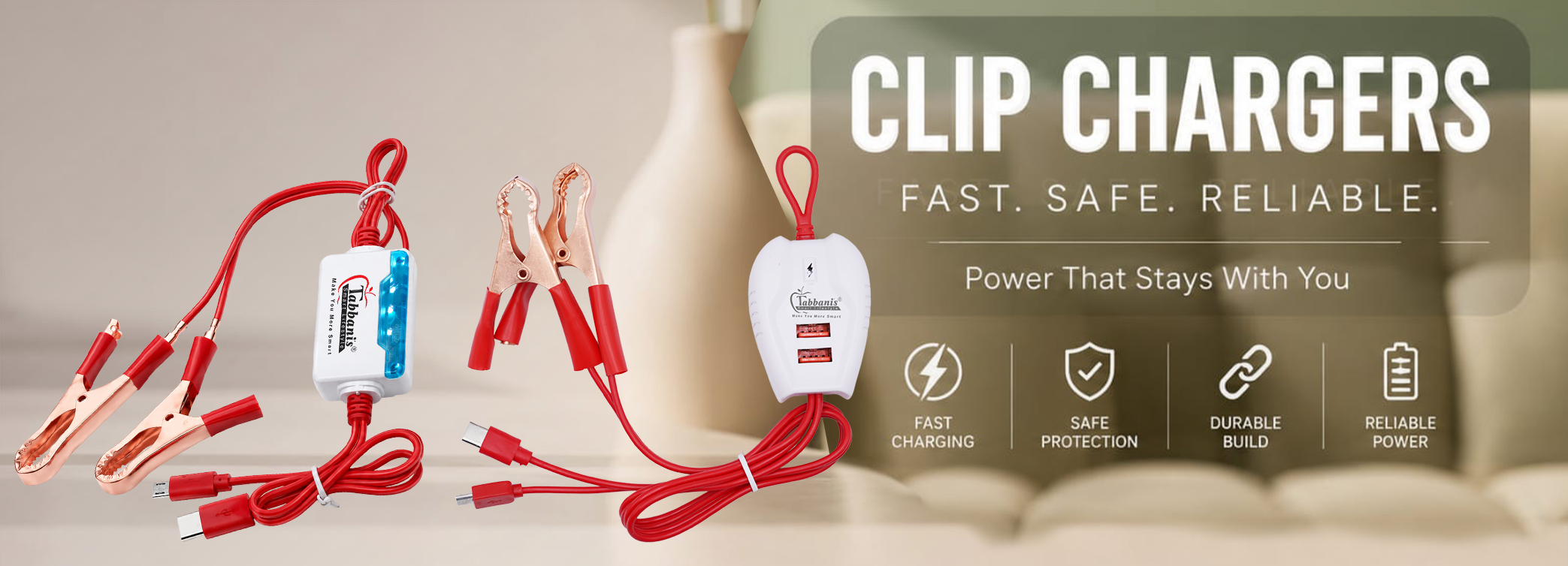 Clip chargers