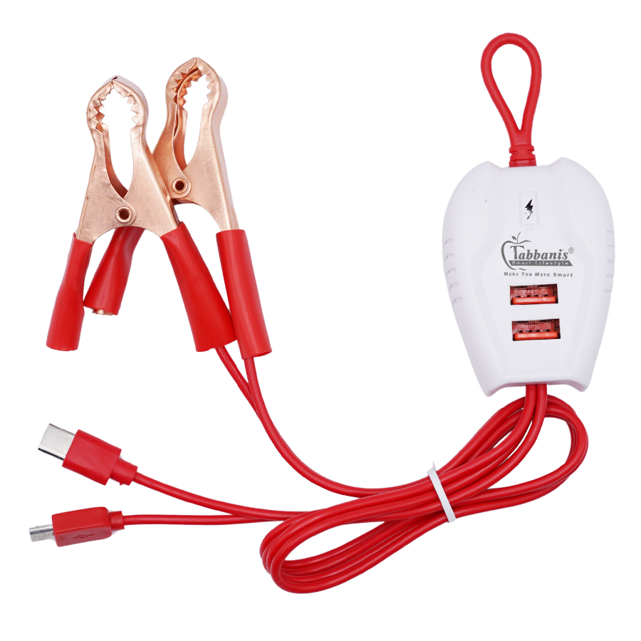 CL-002 2.1A | MICRO & TYPE'C' CLIP CHARGER
