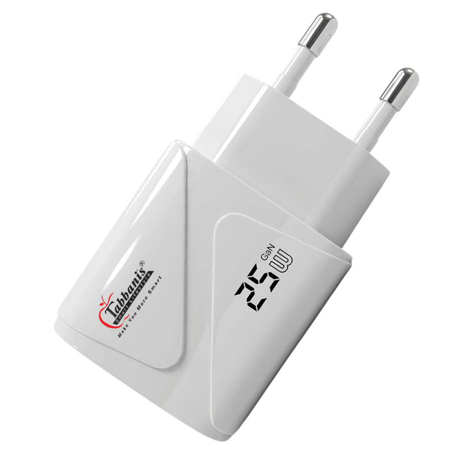 AD-025 25W | PD + USB PORT SUPER FAST SUPPORT ADAPTER CHARGER