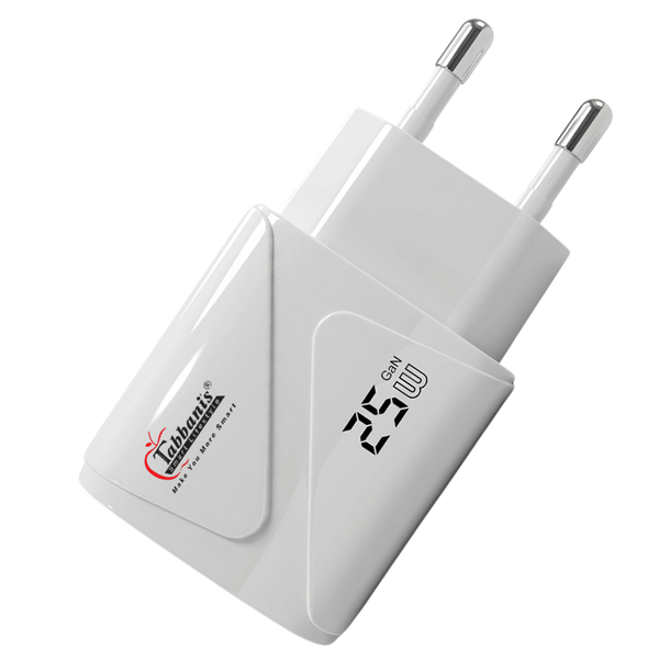 AD-025 25W | PD + USB PORT SUPER FAST SUPPORT ADAPTER CHARGER