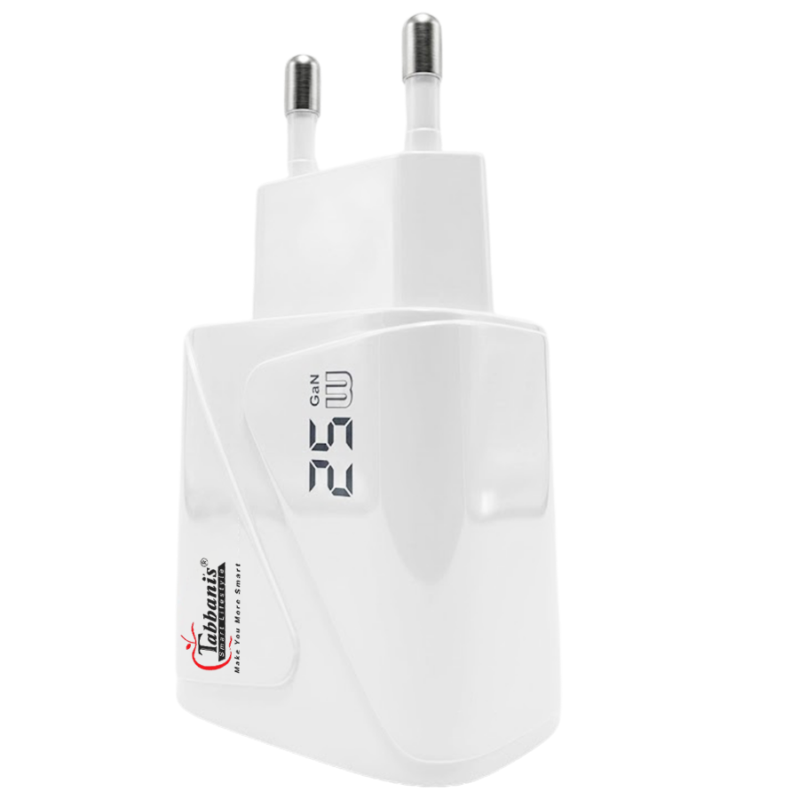 AD-025 25W | PD + USB PORT SUPER FAST SUPPORT ADAPTER CHARGER